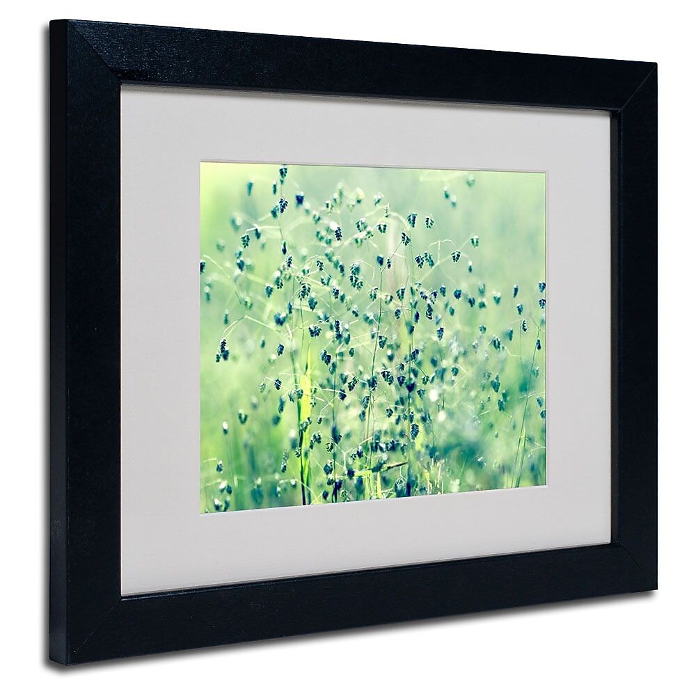 Trademark Fine Art 11" x 14" Acrylic Spring Notes, Black Frame