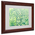 Trademark Fine Art 11" x 14" Acrylic Spring Notes, Wood Frame