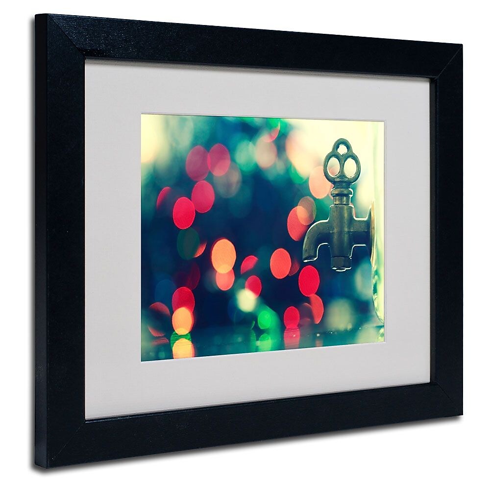 Trademark Fine Art 11" x 14" Acrylic The Magic is On, Black Frame