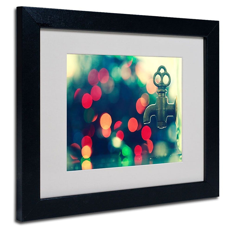 Trademark Fine Art 11" x 14" Acrylic The Magic is On, Black Frame