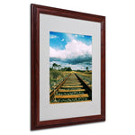 Trademark Fine Art 16" x 20" Acrylic Journey Ends, Wood Frame