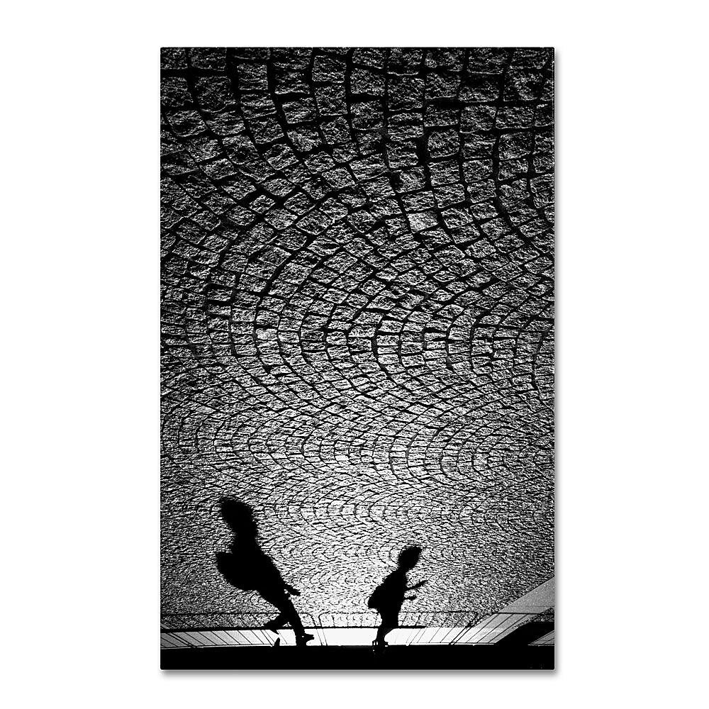 Trademark Fine Art 14" x 11" Wooden Frame Big World Little Artwork