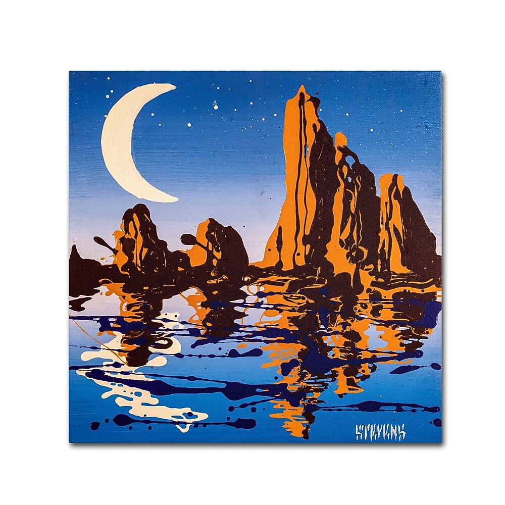 Trademark Fine Art 35" x 35" Wooden Frame Lake Powell