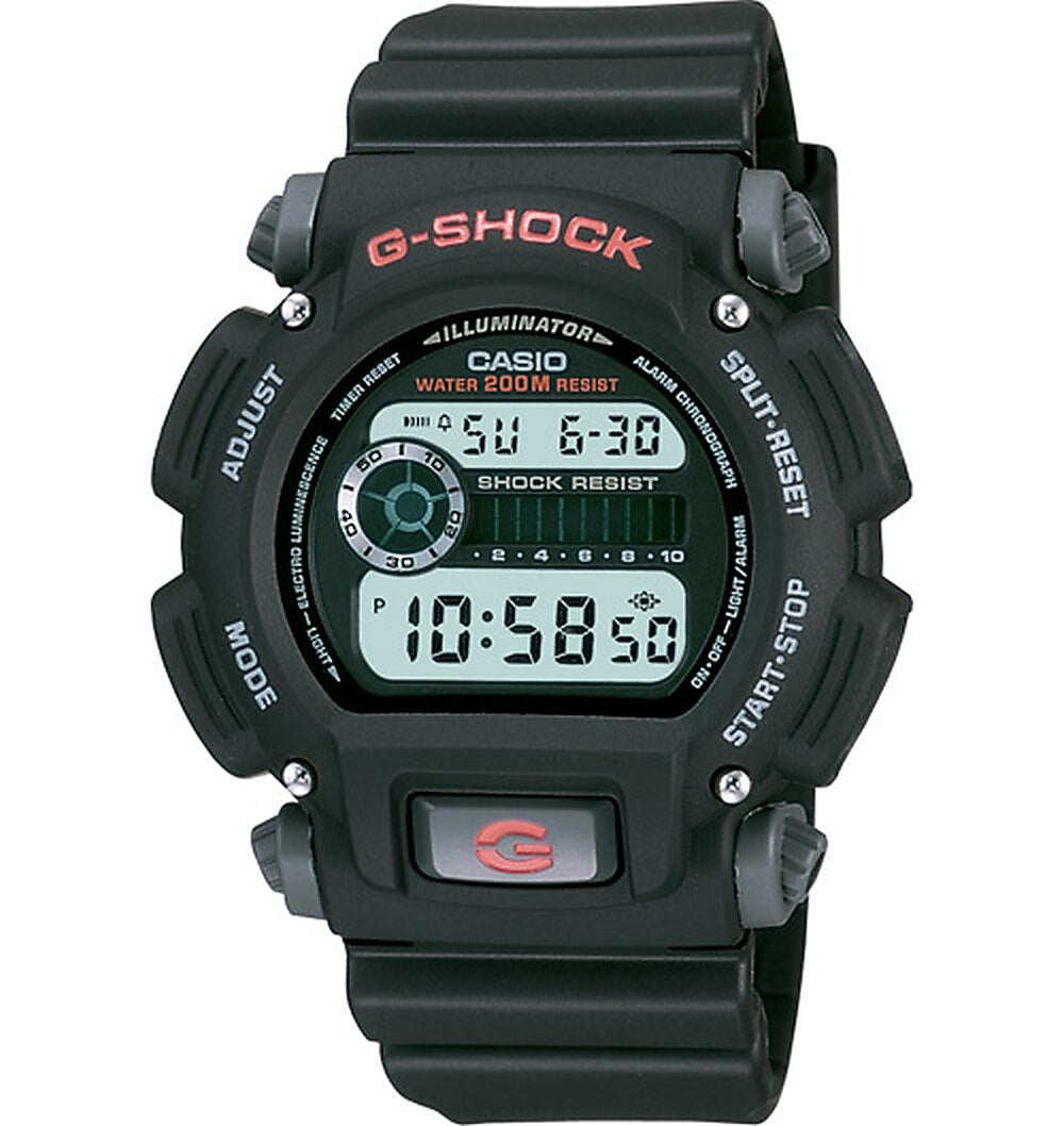 Casio® DW-9052-1VCF G-Shock Men's Analog Sports Wrist Watch, Black
