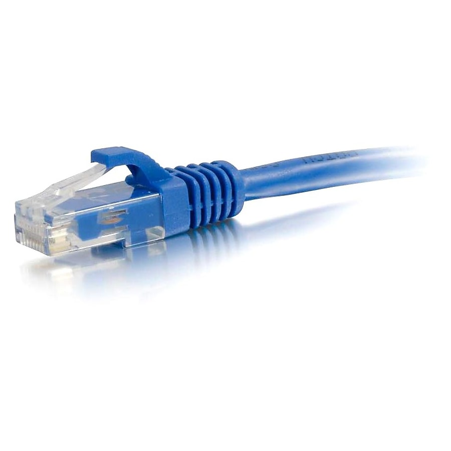 C2G 03979 20' CAT-6 Snagless Network Patch Cable, Blue