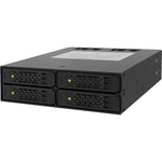 Icy Dock® MB994SP-4SB-1 ToughArmor 4 x 2.5" SATA HDD Hot Swap Mobile Rack; Matt Black