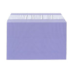 JAM Paper Cellophane Envelope with Self-Adhesive Closure, 5.4375 x 8.625, Purple, 100/Pack (2784899)