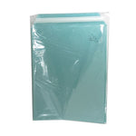 JAM Paper Cellophane Envelope with Self-Adhesive Closure, 8.9375 x 11.25, Aqua Blue, 100/Pack (811BL1)