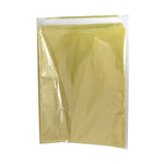 JAM Paper Cellophane Envelope with Self-Adhesive Closure, 8.9375 x 11.25, Yellow, 100/Pack (2783698)