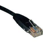 Tripp Lite N002-002-BK 2' RJ-45 CAT-5e Patch Cable, Black