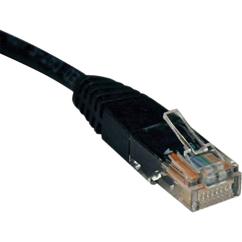 Tripp Lite N002-002-BK 2' RJ-45 CAT-5e Patch Cable, Black