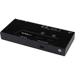 StarTech 2 Port HDMI Switcher With Automatic and Priority Switching, Black