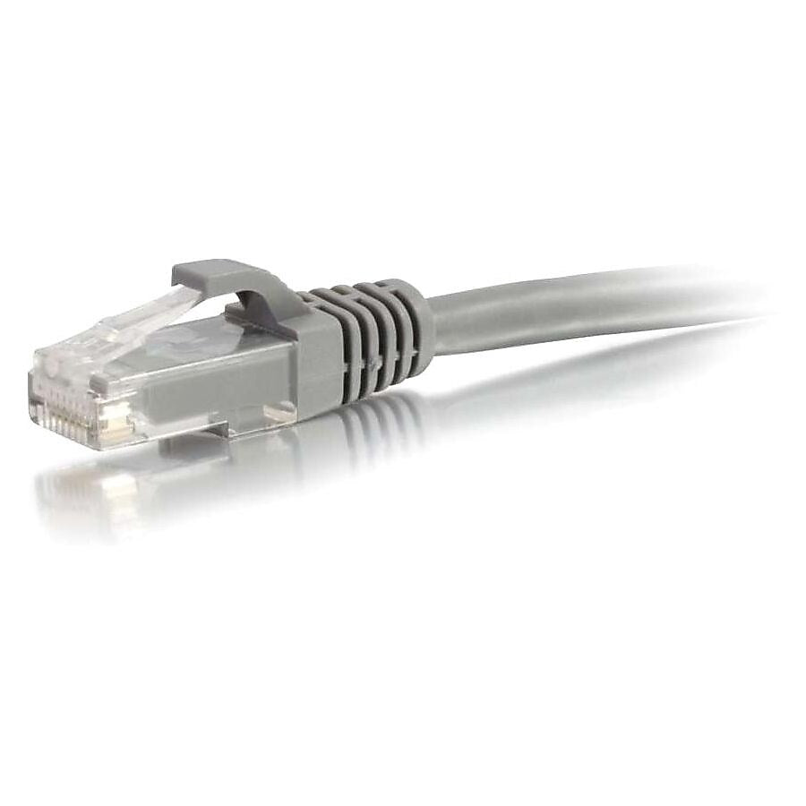 10ft Cat6 Snagless Unshielded Network Patch Cable - Gray
