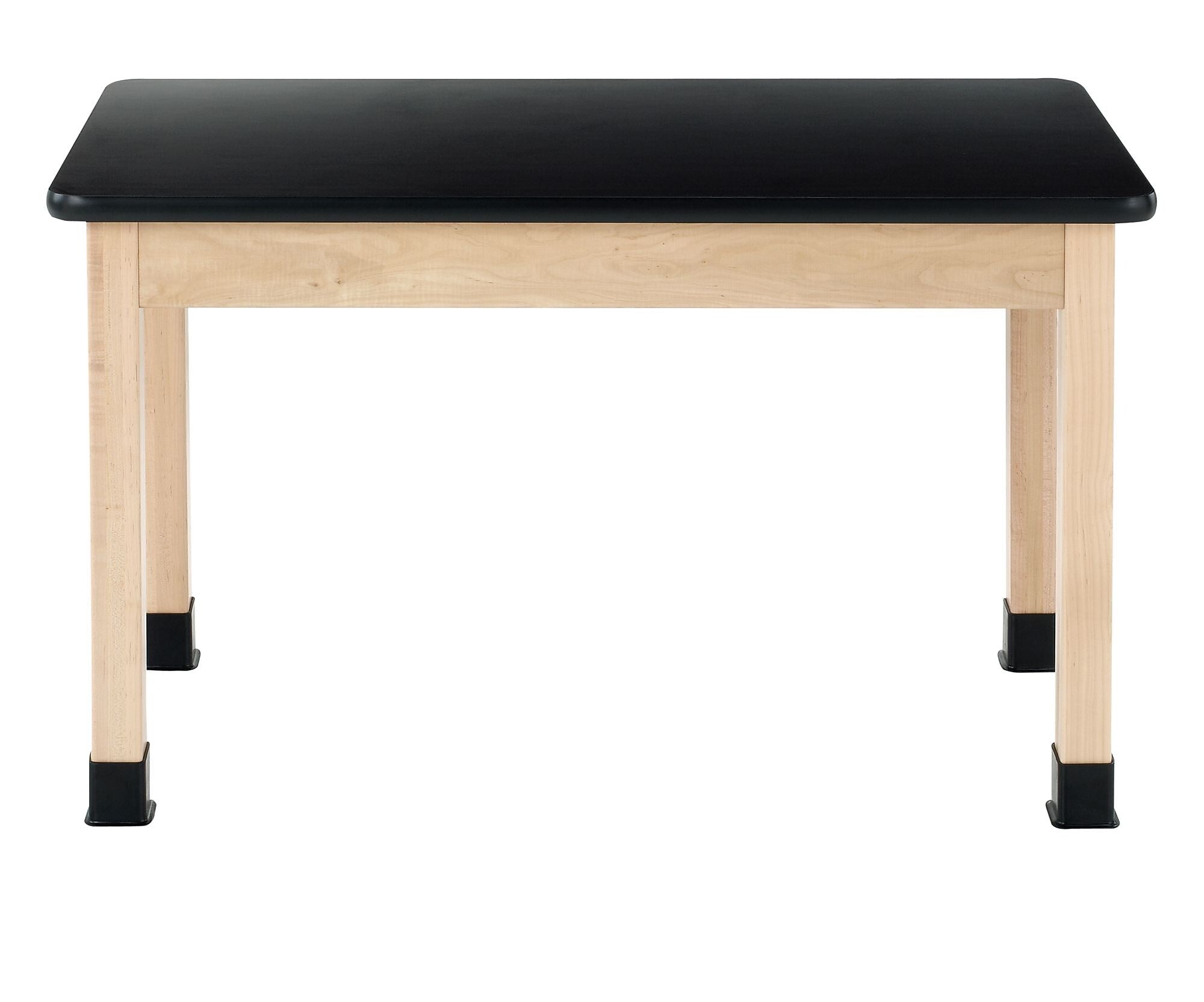 Diversified Woodcrafts Rectangular Science Table, 48" x 24", Black/Maple (P710LBBM30N)