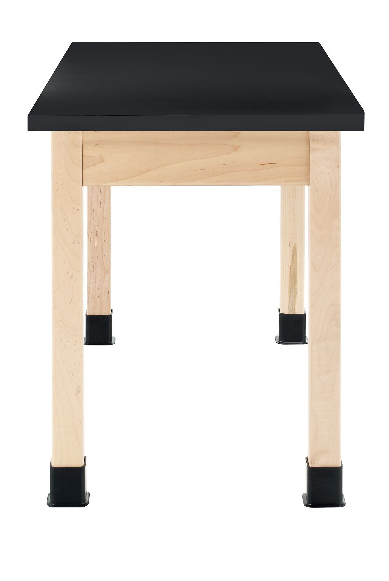 Diversified Woodcrafts Rectangular Science Table, 48" x 24", Black/Maple (P7102BM30N)