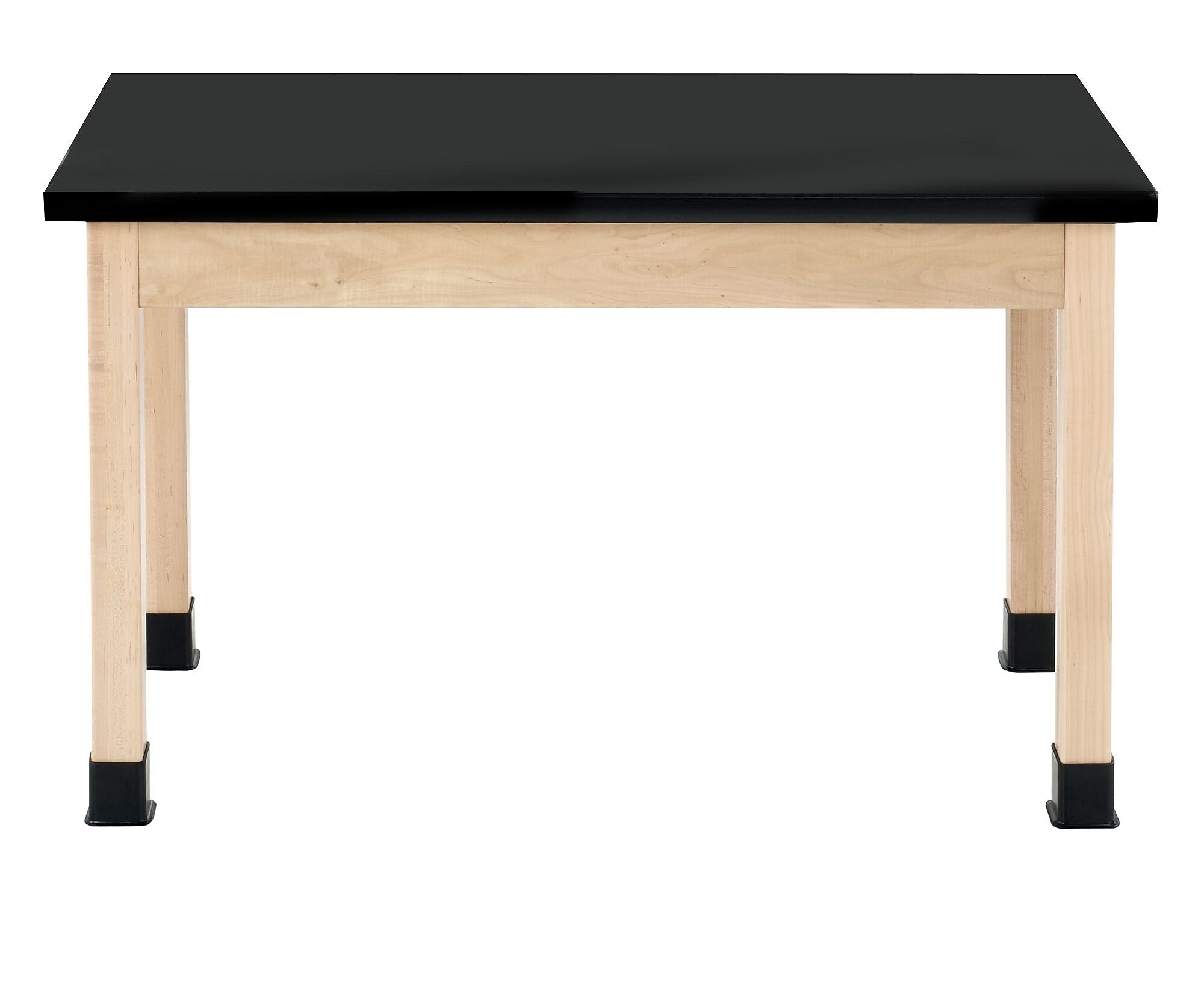 Diversified Woodcrafts Rectangular Science Table, 48" x 24", Black (P7106M30N)