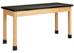DWI Science Table Rectangular Science Table, 60" x 24", Red (P7606K30N)
