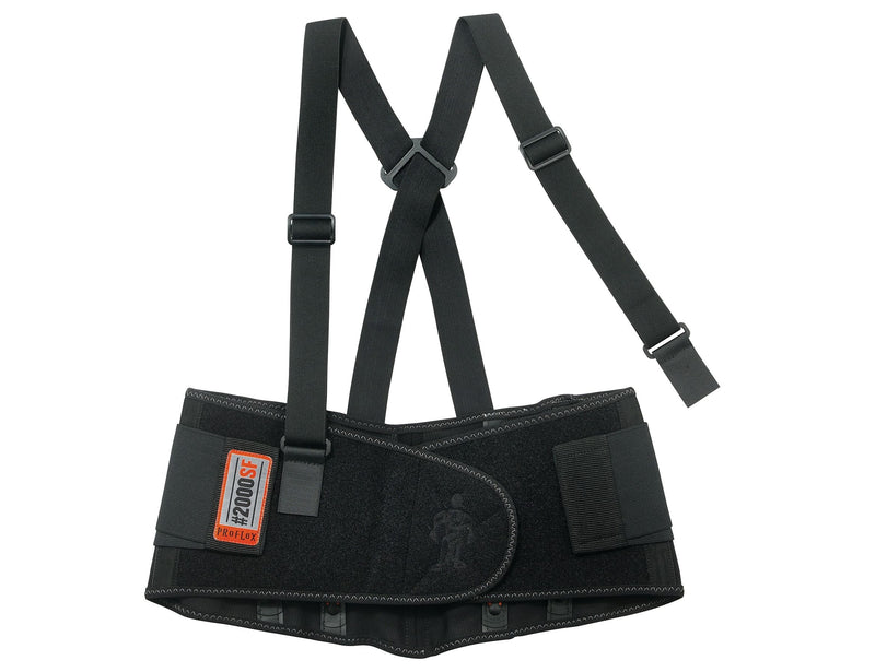 Ergodyne® ProFlex® 2000SF High-Performance Back Support, Black, XS