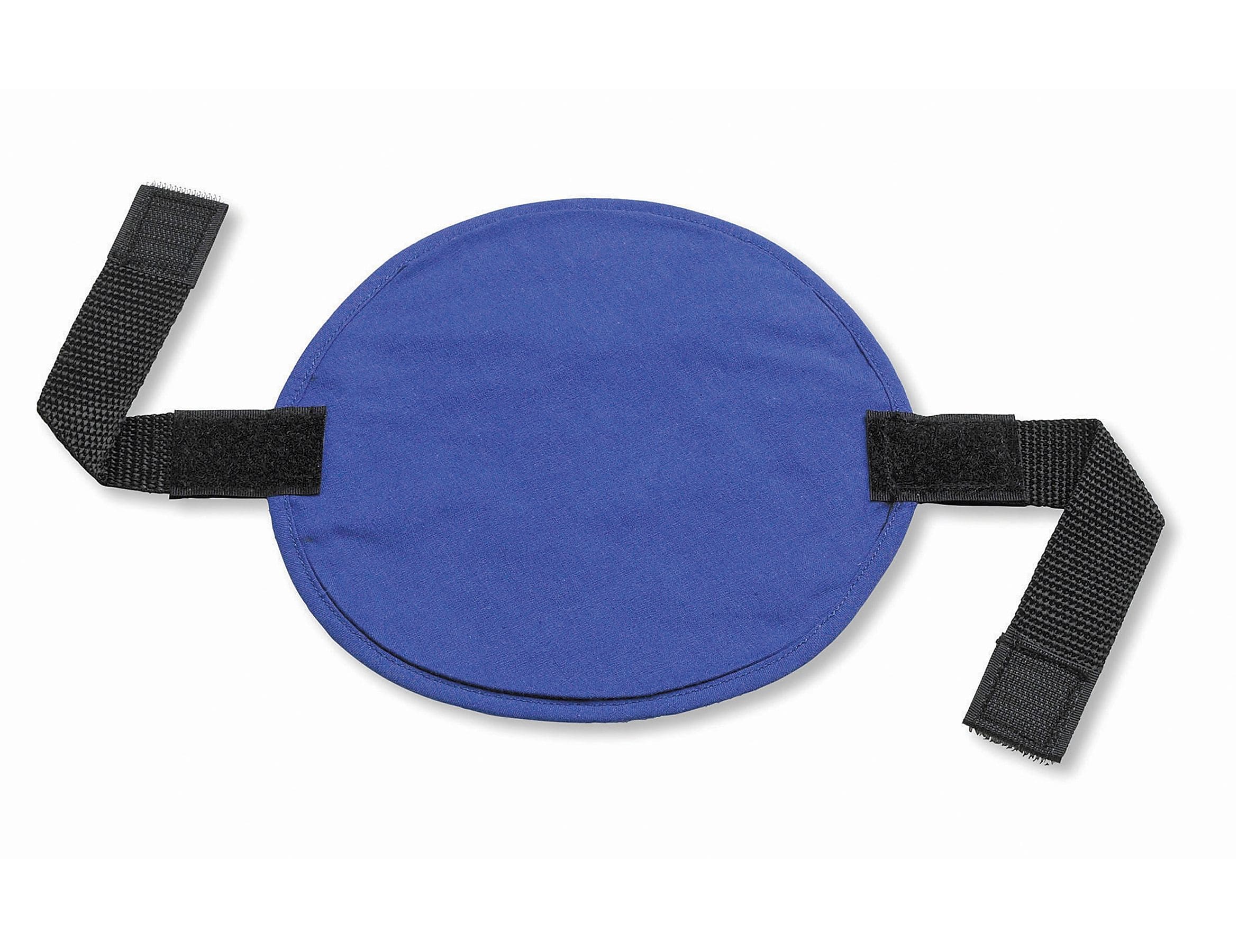 Ergodyne Chill-Its® Liner, Cotton, Solid Blue, 24/Carton (12337)
