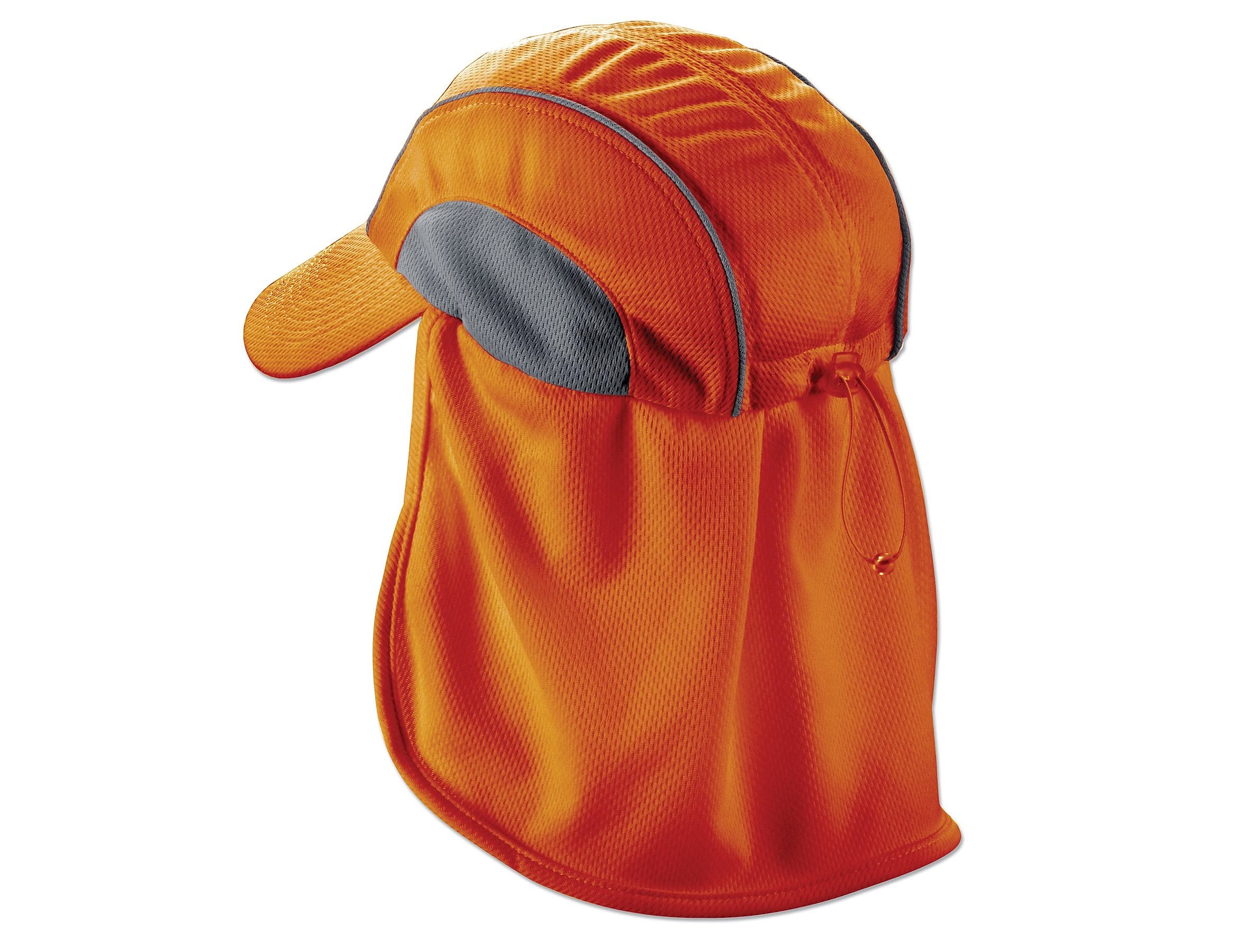Chill-Its High-Performance Cooling High Visibility Sun Hat, Orange, One Size (12521)