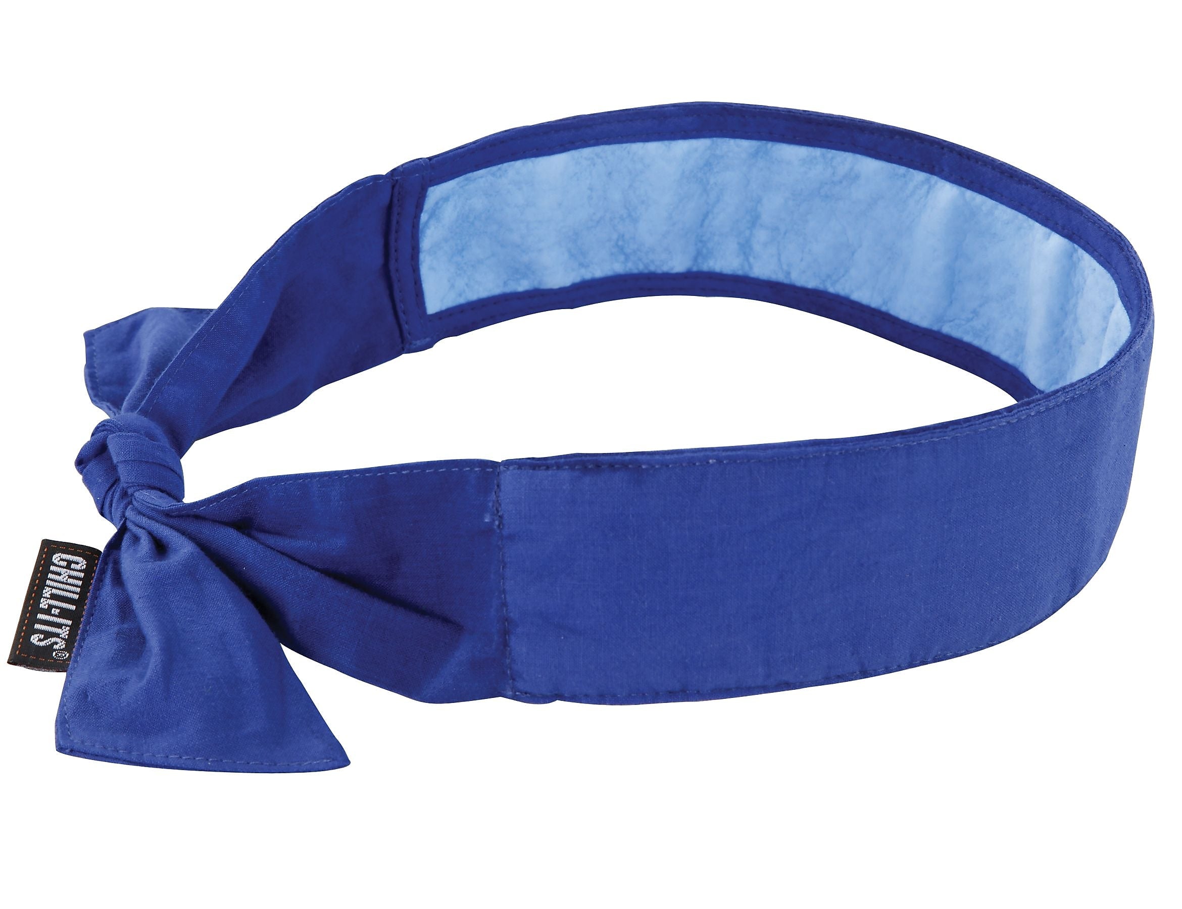 Ergodyne Chill-Its Evaporative Cooling Bandana, Blue, One Size, 6/Carton (12567)