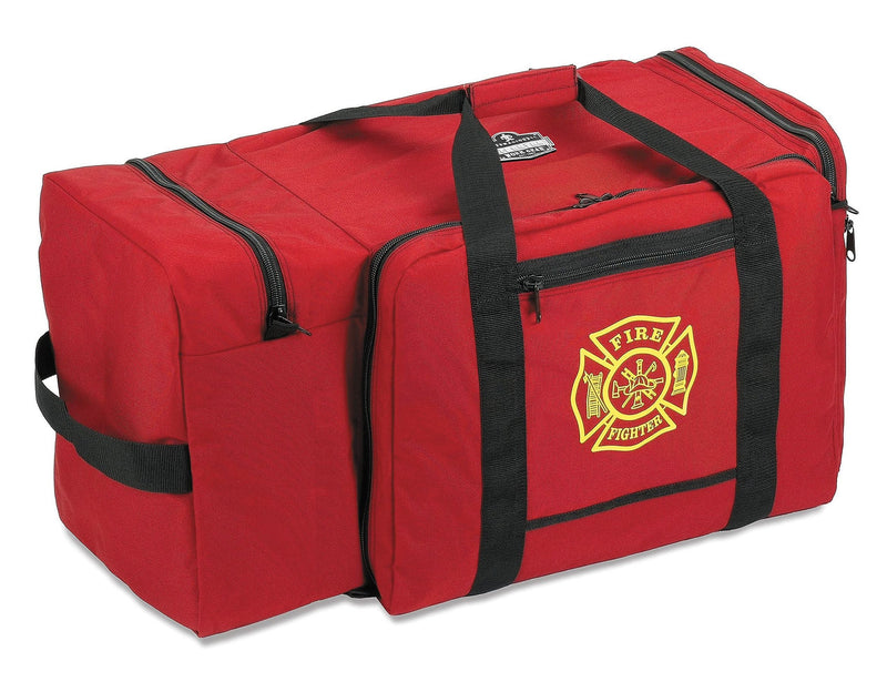 Ergodyne Arsenal 16" Nylon Firefighter Turnout Gear Bag, Red (13005)