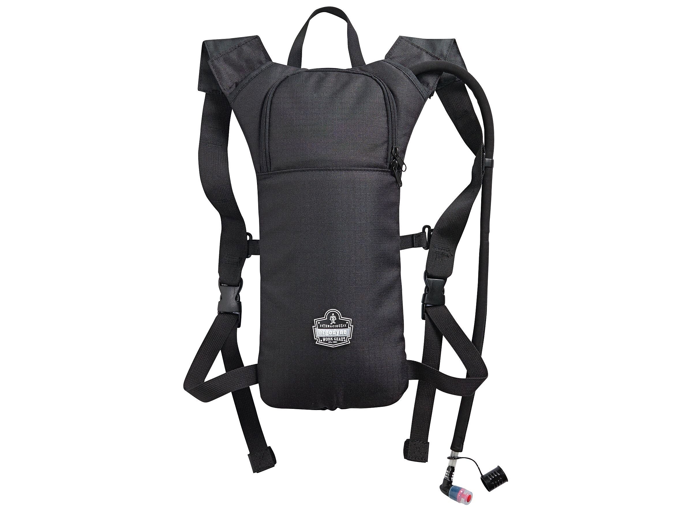 Ergodyne Chill-Its 5155HV Hi-Vis Low Profile Hydration Pack, Black (13155)