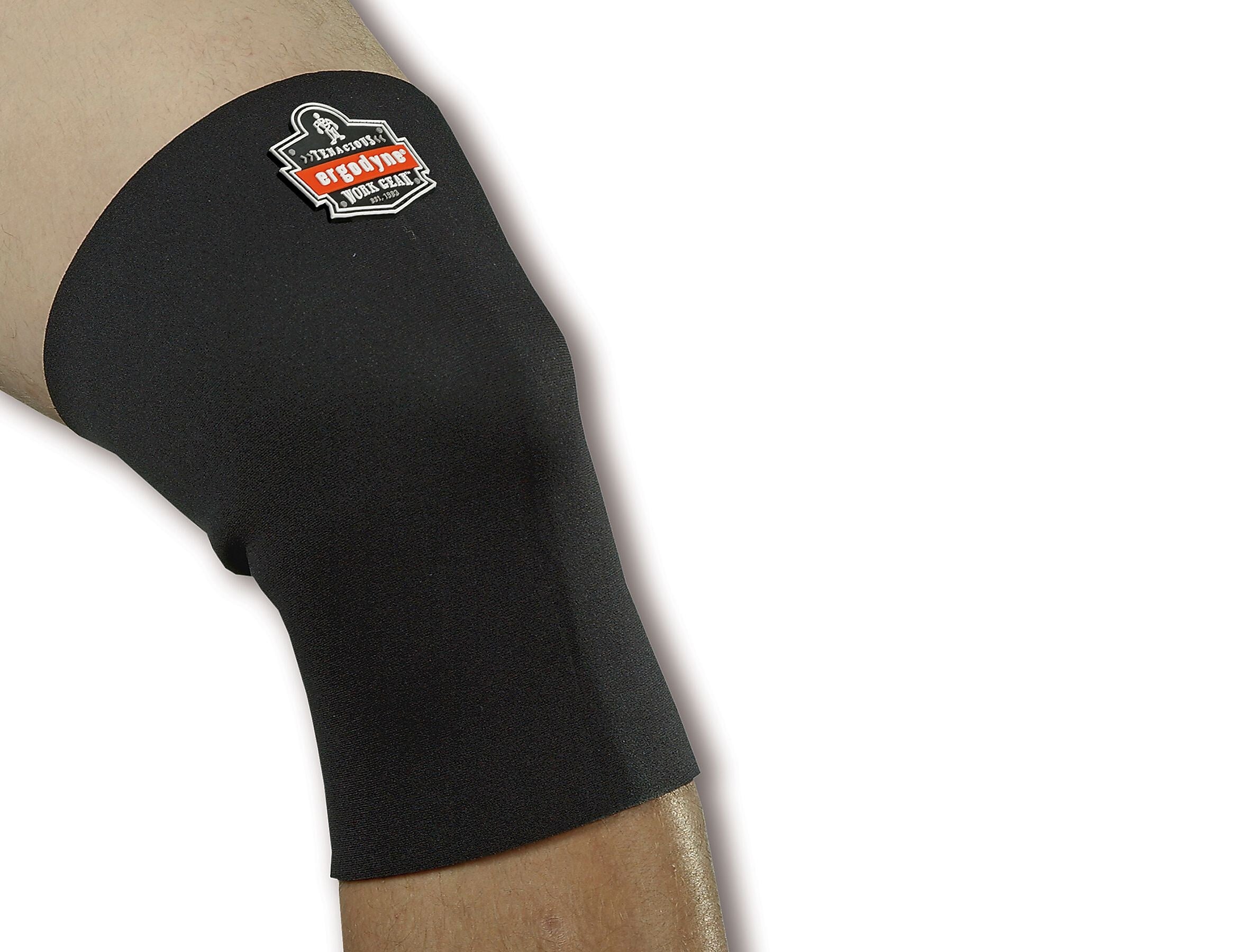 Ergodyne® ProFlex® Single-Layer Neoprene Knee Sleeve, Black, Medium