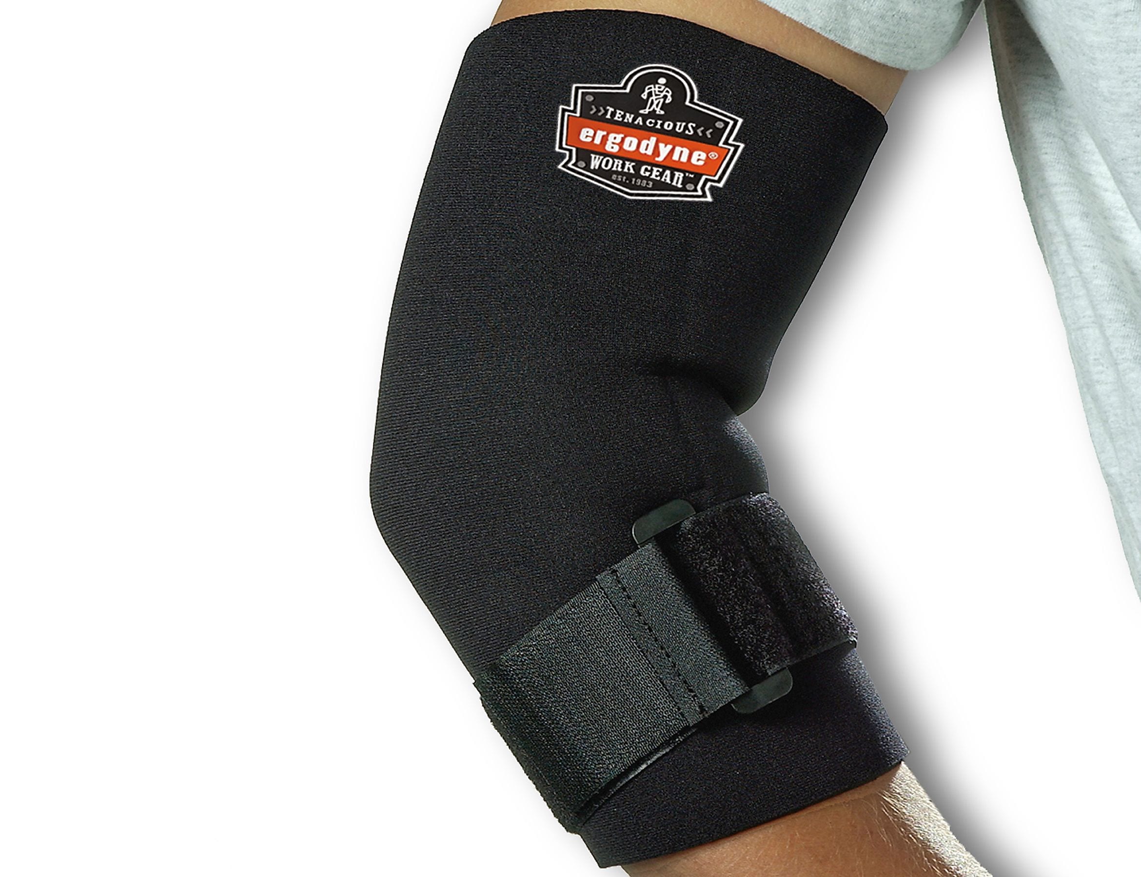Ergodyne ProFlex 655 Neoprene Elbow Sleeve With Strap, Medium (16583)