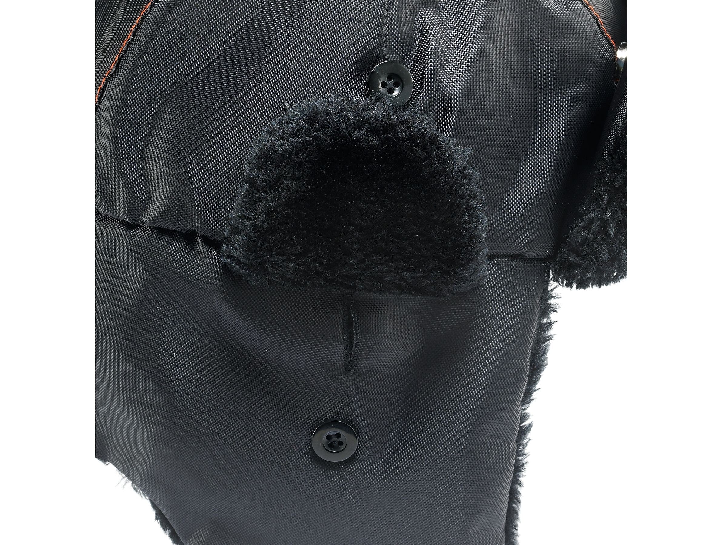 Ergodyne N-Ferno 6802 Classic Trapper Hat, Black, Small/Medium (16843)
