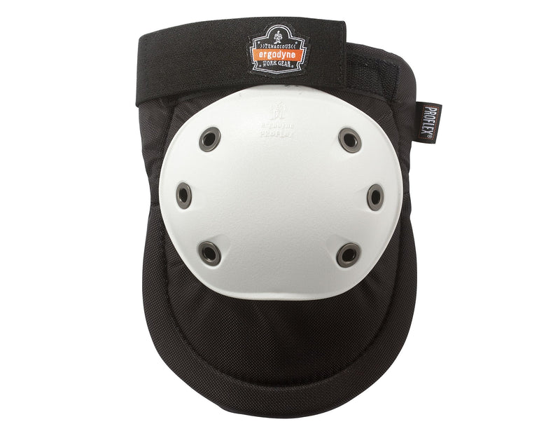 Ergodyne® ProFlex® Knee Pad With Rounded Cap, White, Pair