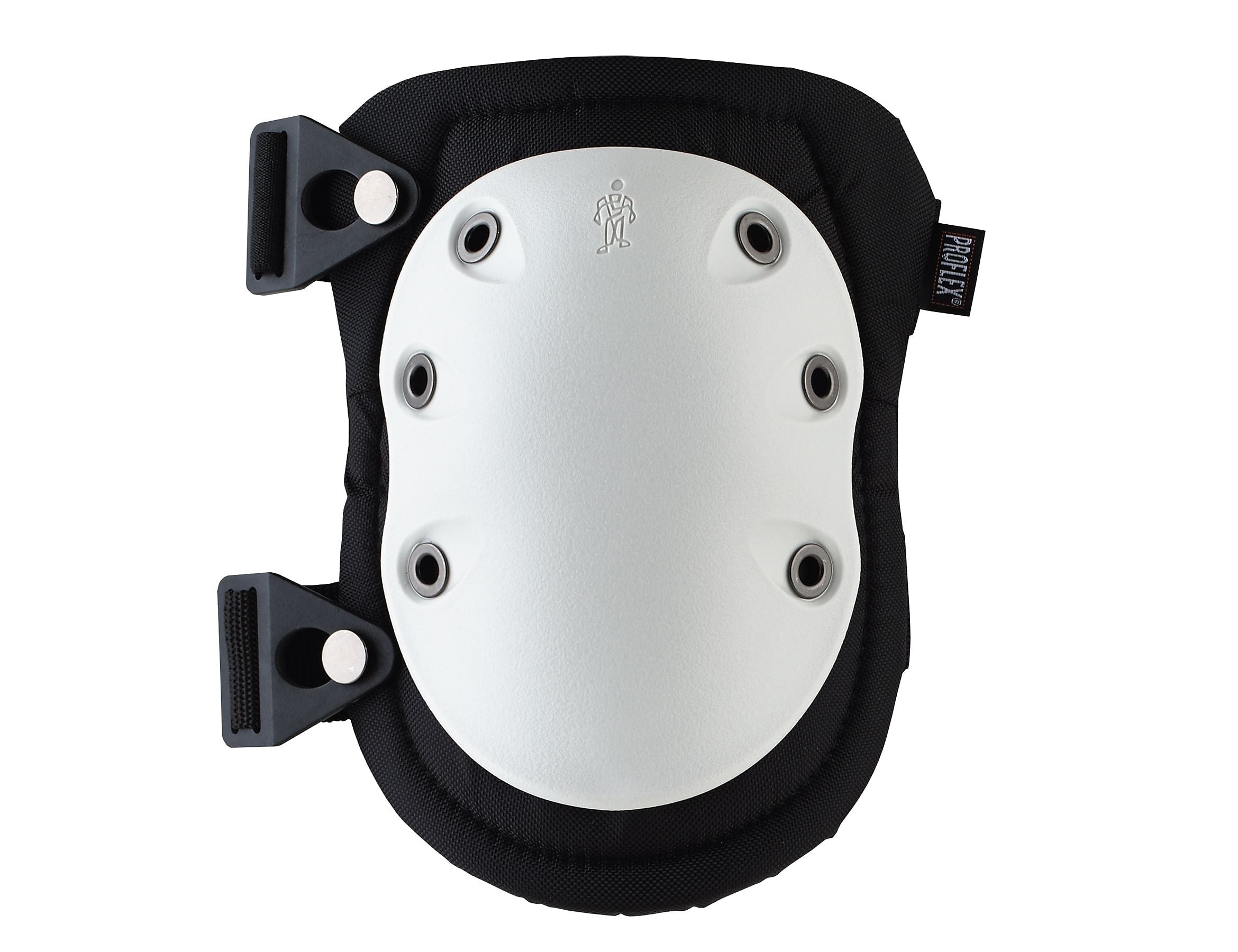 Ergodyne® ProFlex® Knee Pad With Long Textured Cap, White, Pair