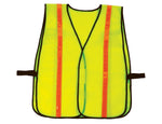 Ergodyne GloWear® 8040HL High Visibility Sleeveless Safety Vest, Lime, One Size (20080)