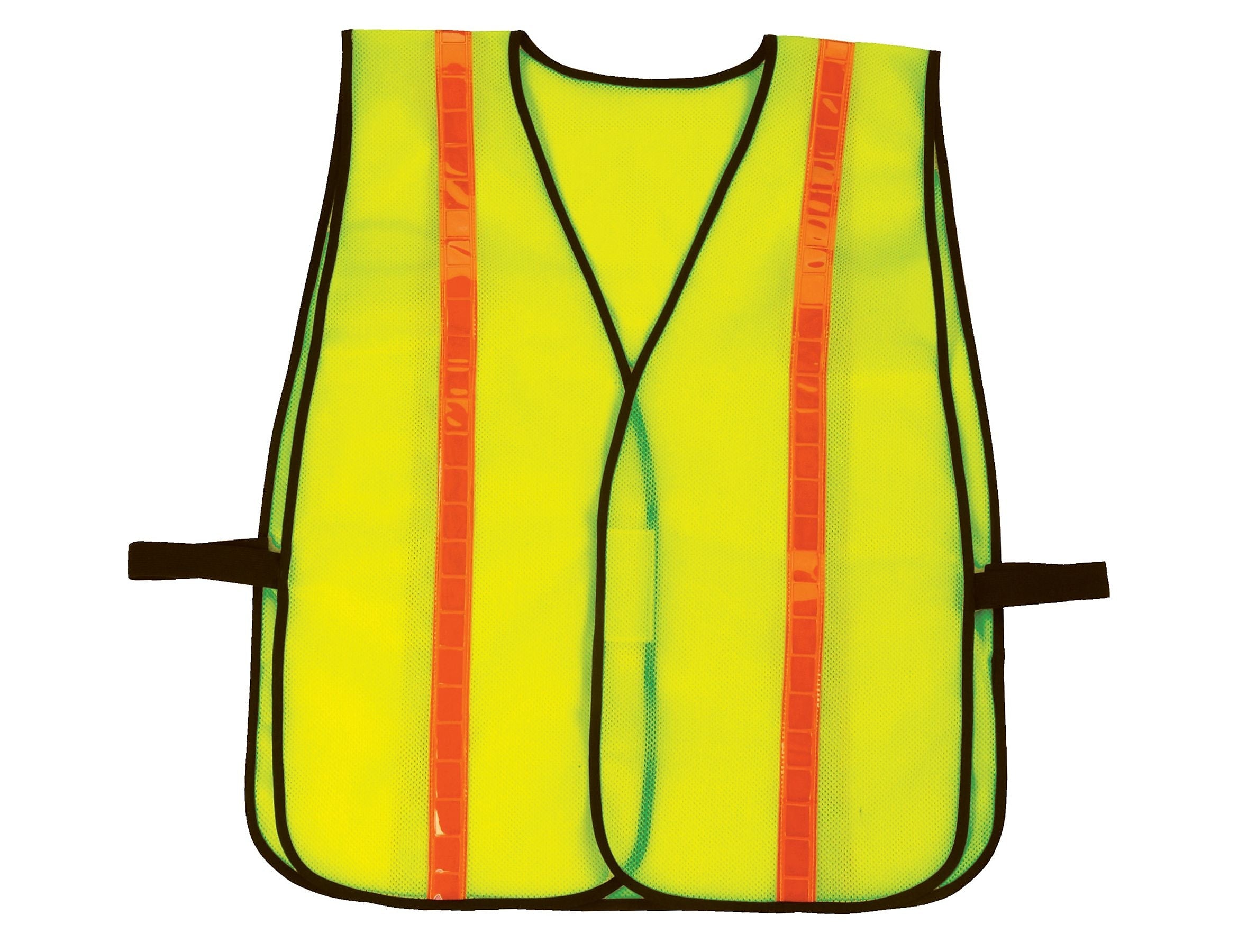 Ergodyne GloWear® 8040HL High Visibility Sleeveless Safety Vest, Lime, One Size (20080)