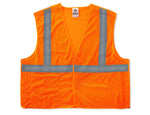 Ergodyne GloWear 8215BA High Visibility Safety Vest, Orange, 2XL/3XL (EGO21067)