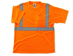 Ergodyne GloWear® 8289 High Visibility Short Sleeve T-Shirt, ANSI Class R2, Hi-Vis Orange, 5XL (21519)