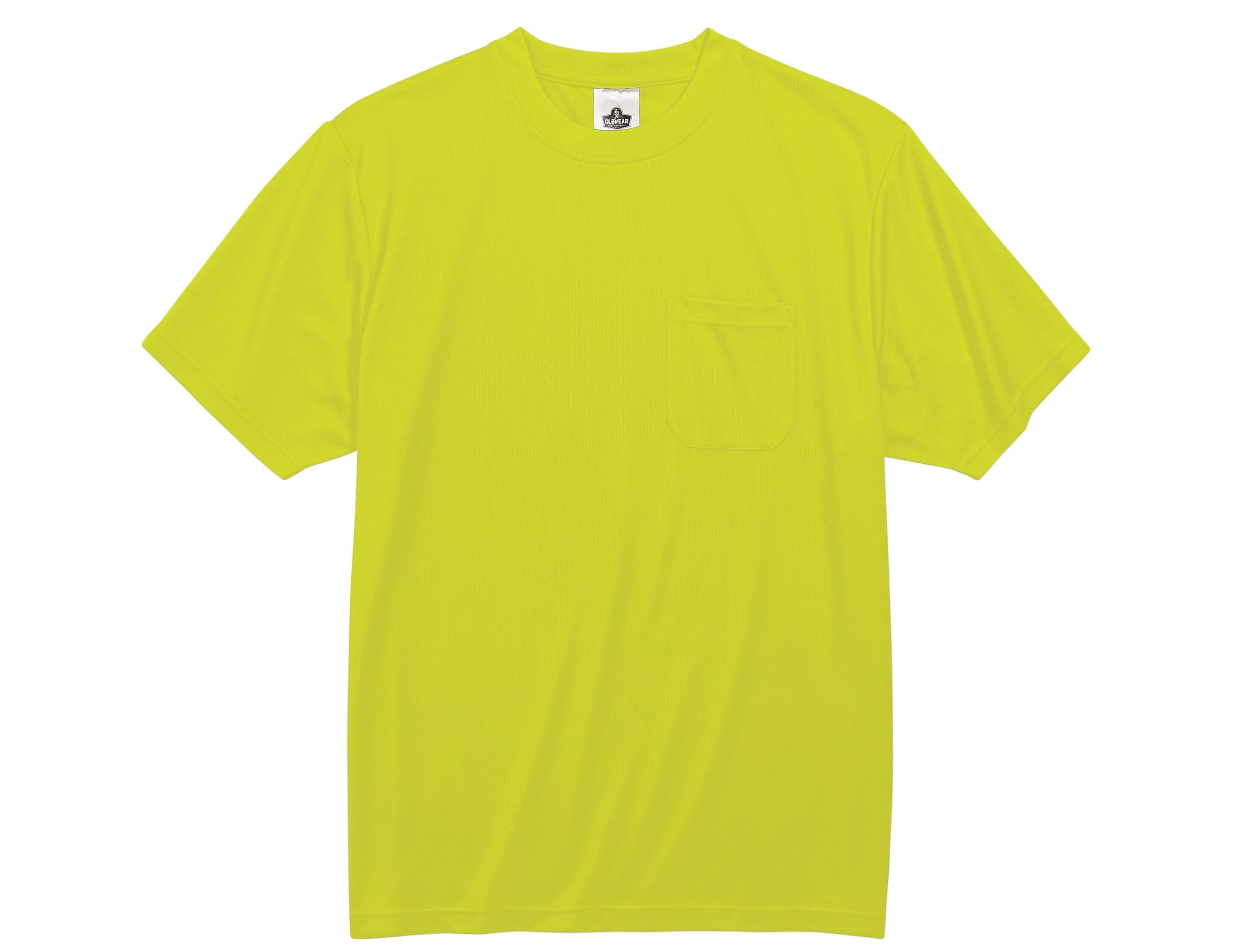 Ergodyne GloWear 8089 High Visibility Short Sleeve T-Shirt, Lime, Medium (21553)