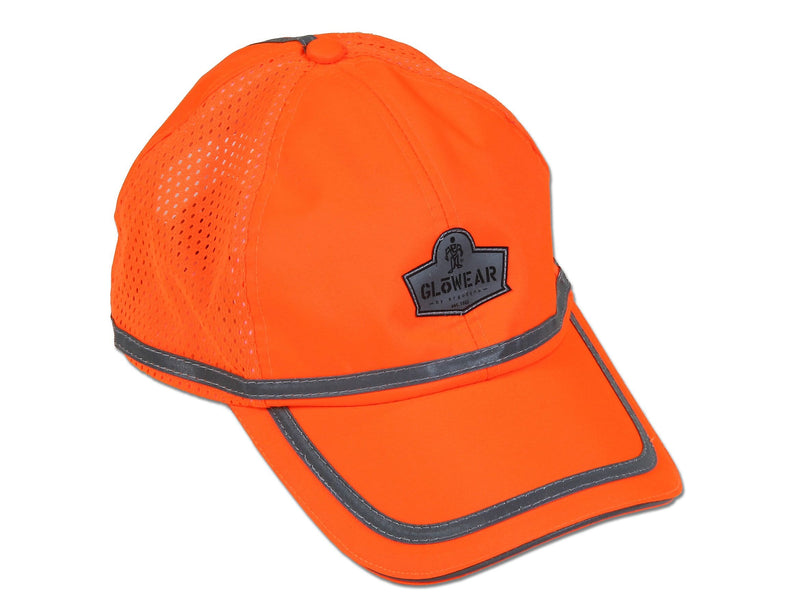 Ergodyne GloWear® 8930 High Visibility Baseball Cap, Orange, One Size (23238)
