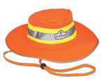 Ergodyne GloWear 8935 Cooling High Visibility Sun Hat, Orange, Small/Medium (23257)