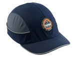 Ergodyne Skullerz Nylon Short Brim Bump Cap, Navy (23343)