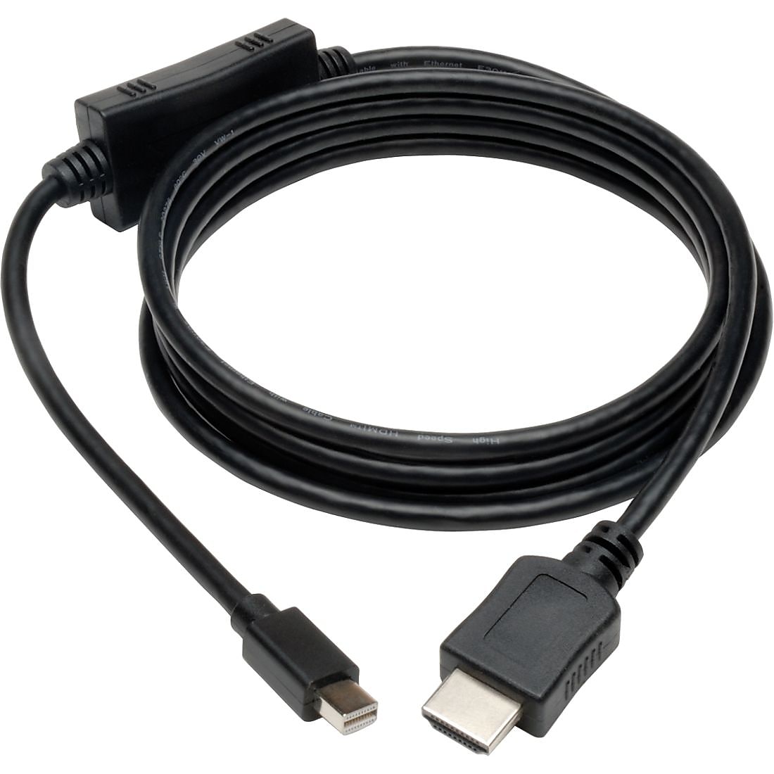 Tripp Lite P586-006-HDMI 6' Mini DisplayPort to HDMI Cable Adapter, Black