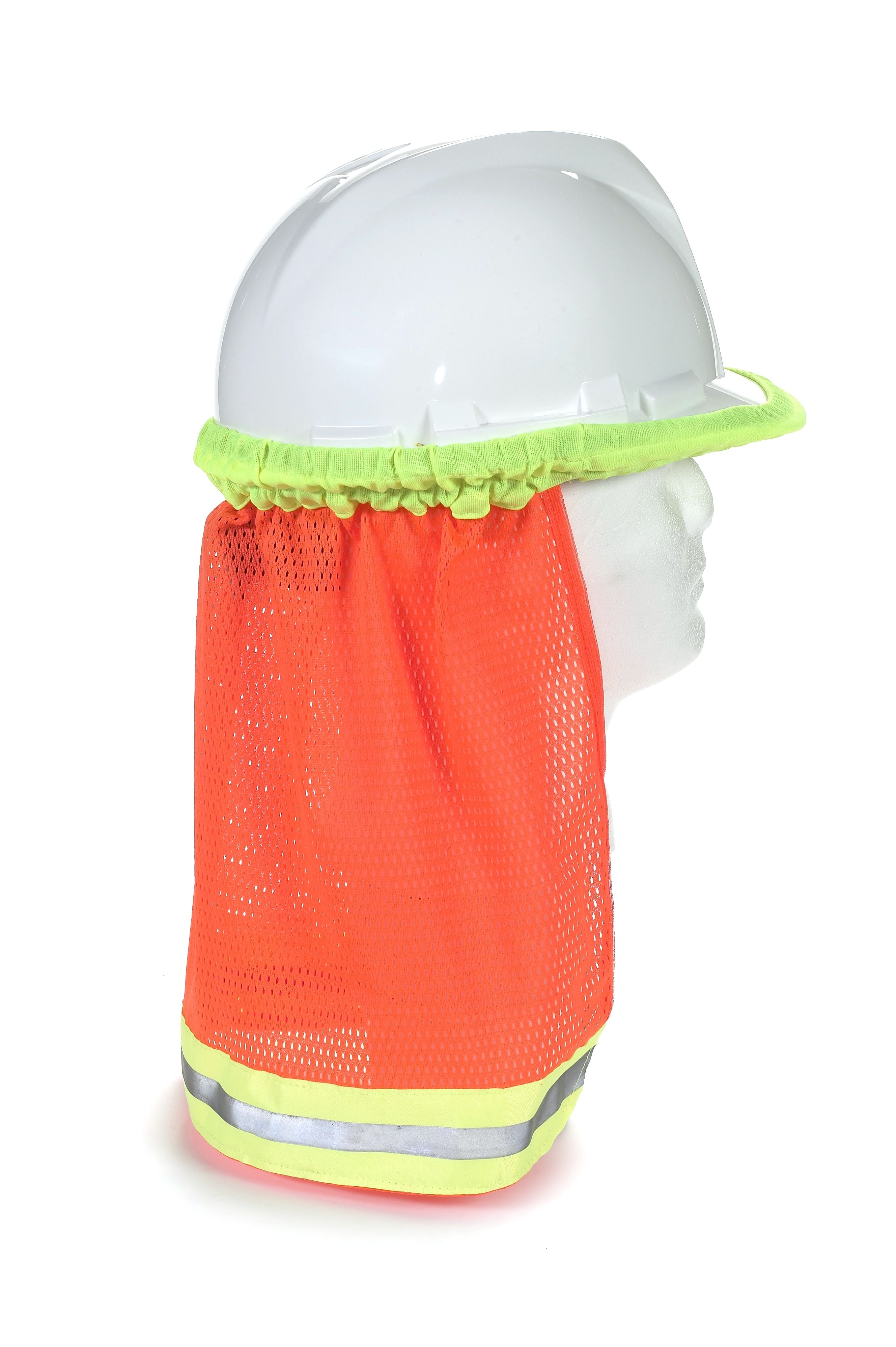 Mutual Industries Kromer Sun Shade Attachment, Orange, 12/Pack (65500-45-100)