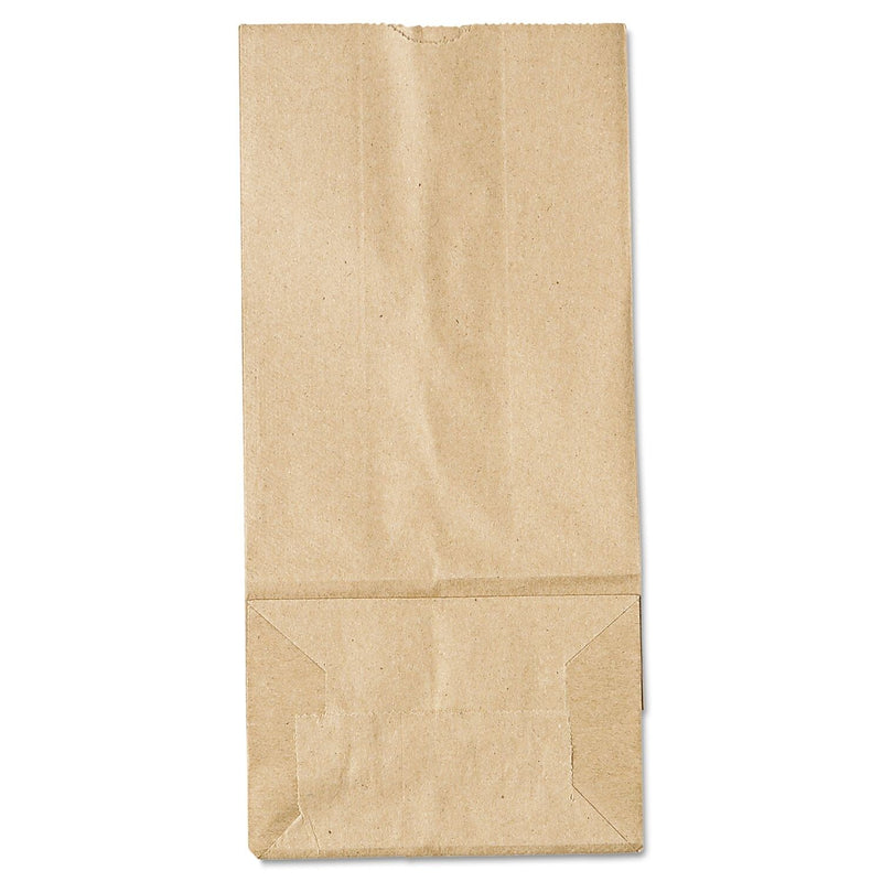 Lagasse Paper 10.9"H x 5.2"W x 3.4"D Food Bags, Brown, 500/Pack