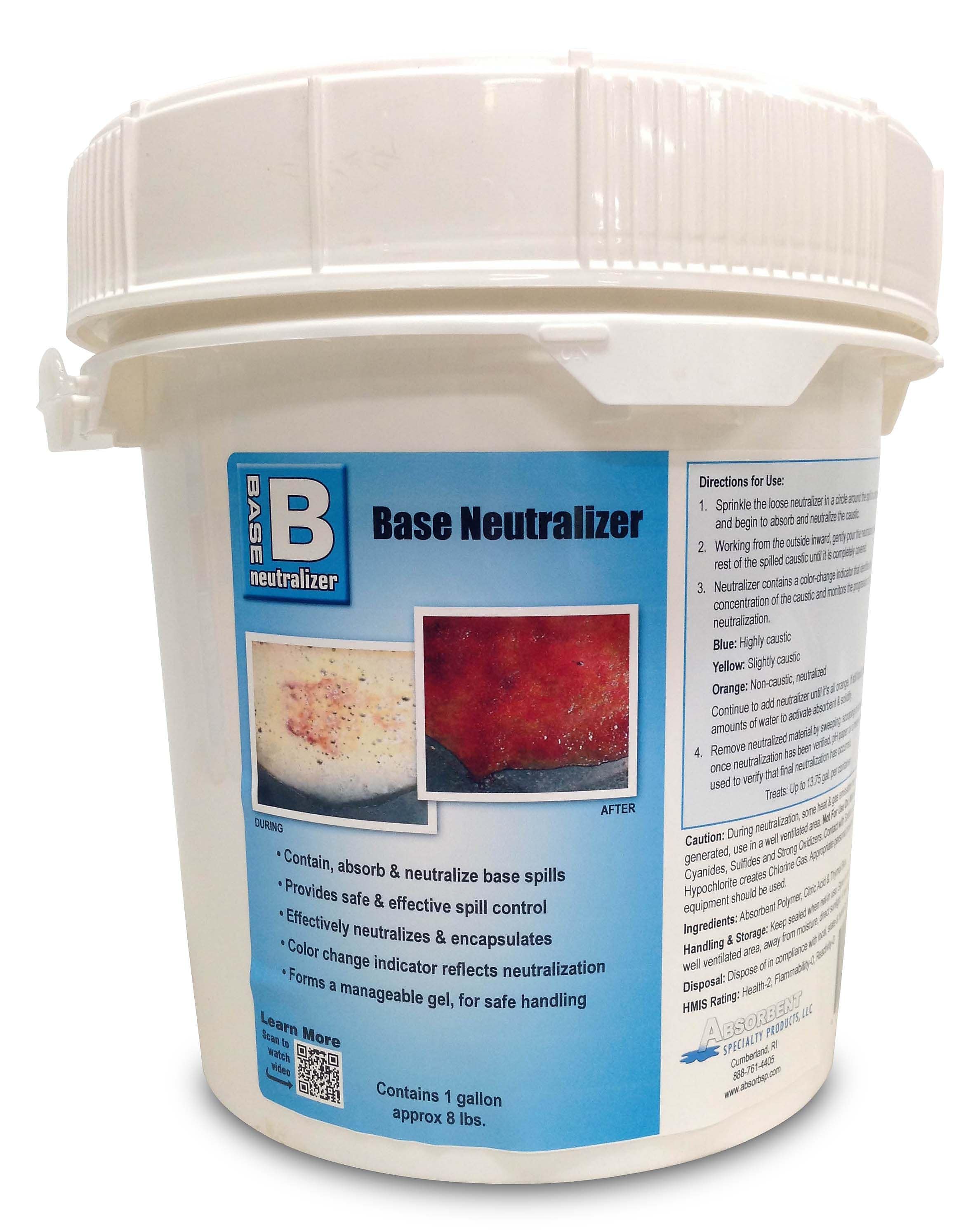 Base Neutralizer Powder, 1 Gallon Pail (BASE1)