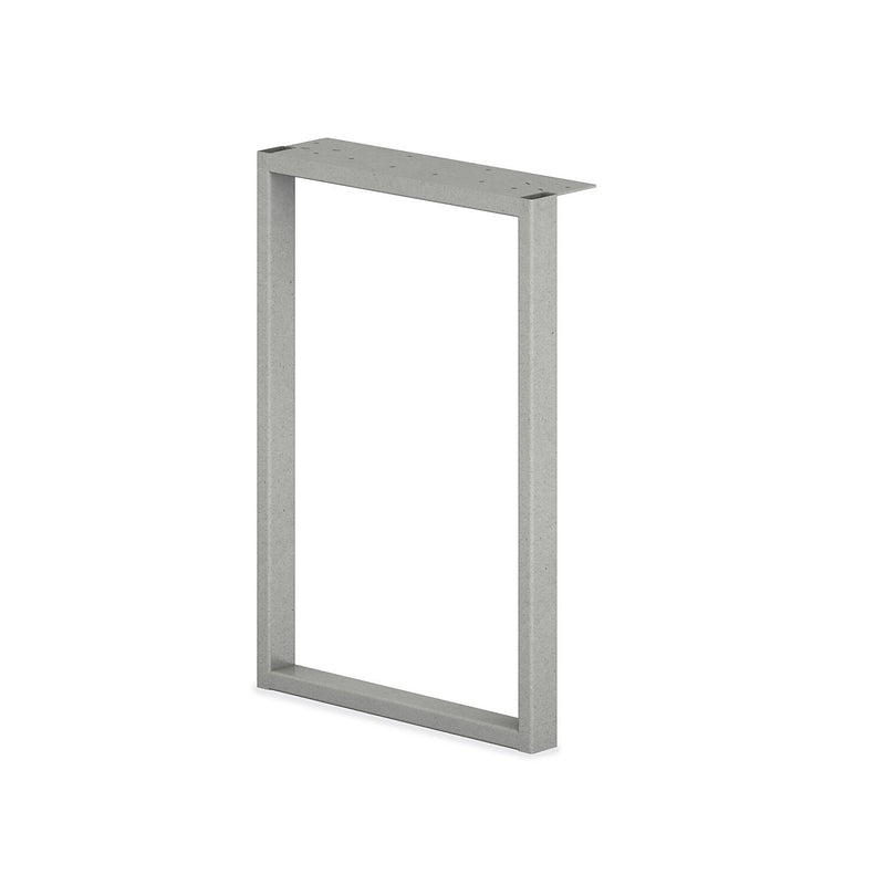 HON® Voi® Steel 14.3" O-Leg Support For Overhead Cabinet, Platinum Metallic