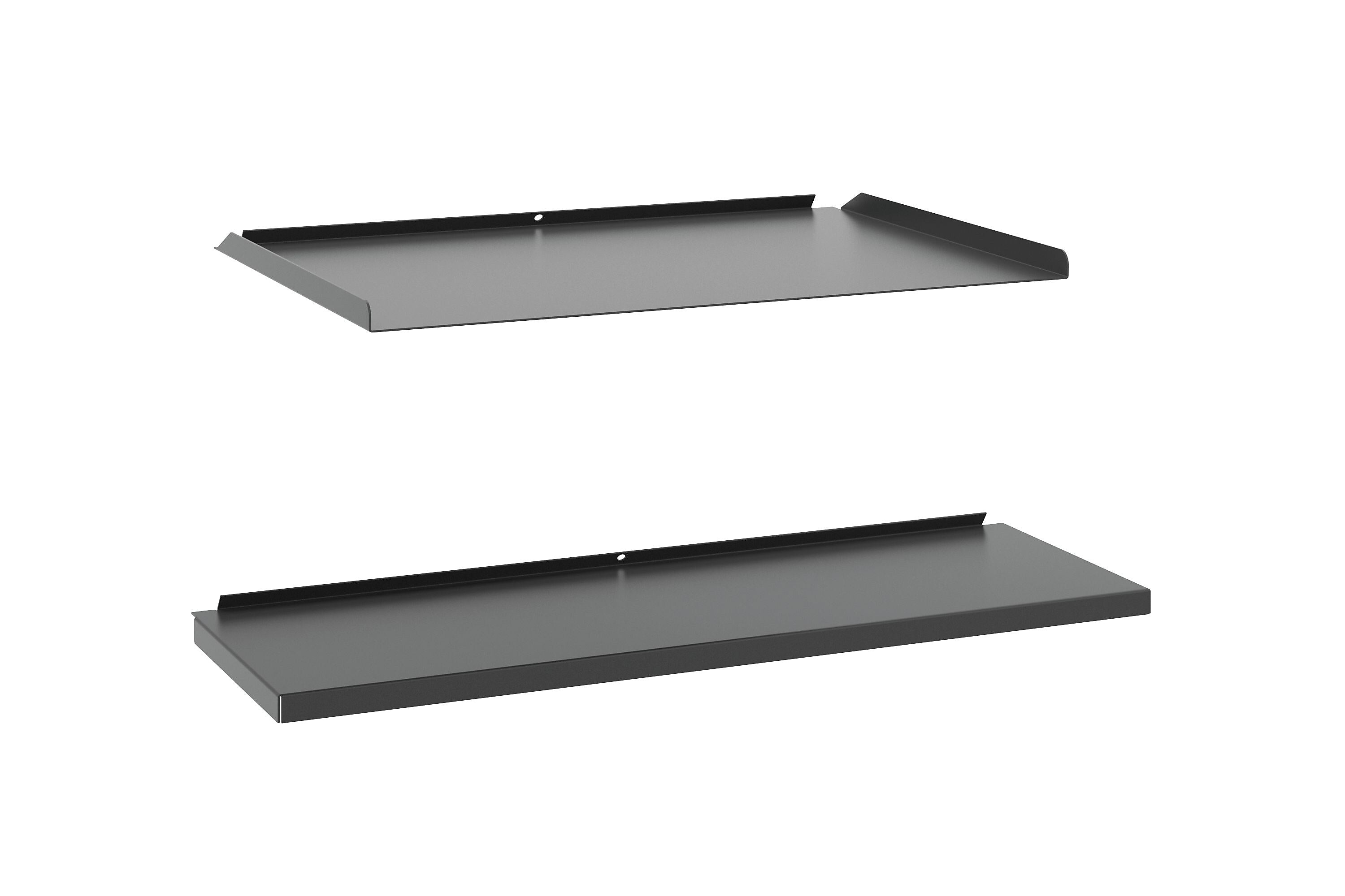 HON Manage 2-Piece Work Wall Accessory Kit, Ash Metallic Finish