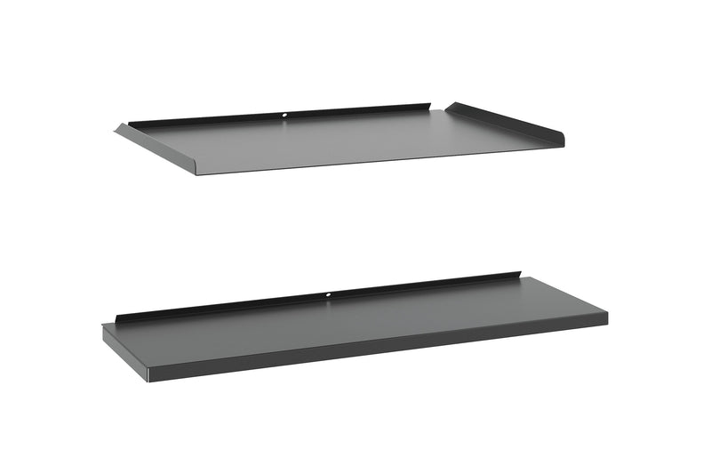 HON Manage 2-Piece Work Wall Accessory Kit, Ash Metallic Finish
