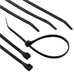 Gardner Bender 17" Heavy Duty Cable Ties, UV Black, 50/Box (623-46-418UVB)