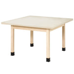 Diversified Woodcrafts Square Activity Table, 48" x 48", Almond (WX4P)