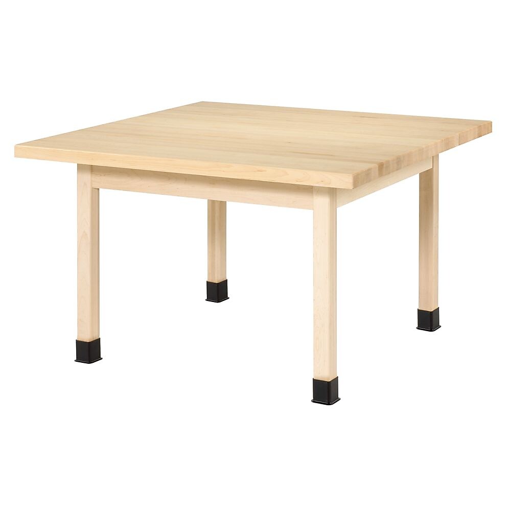 Diversified Woodcrafts Square Activity Table, 48" x 48", Maple (WX4M)